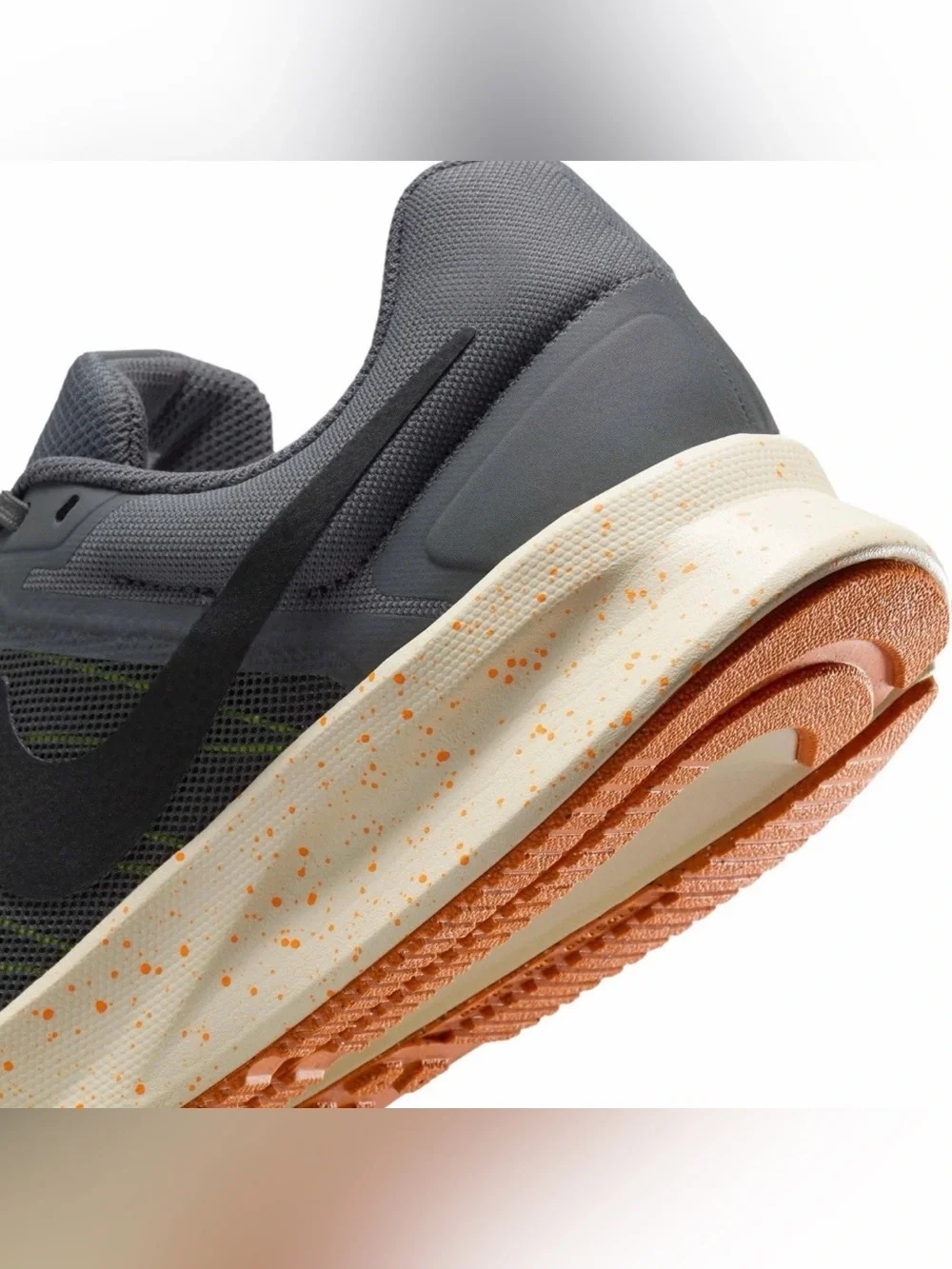 Nike Run Swift 3 Men’s Running Shoes Gray Orange Size 10